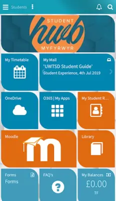 UWTSD Hwb android App screenshot 4